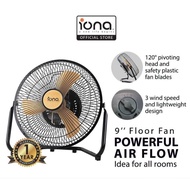 IONA Mini Table Fan 9 Inch | Small Desktop Desk Fan | High Velocity Typhoon Air Circulation Floor Fa