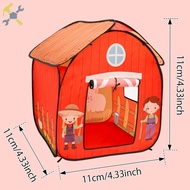 Kids Play Tent Pop Up Barn Play Tent No Installation Foldable Play Tent Portable Playhouse Tent Oxford Cloth Play Tent House  SHOPCYC9155