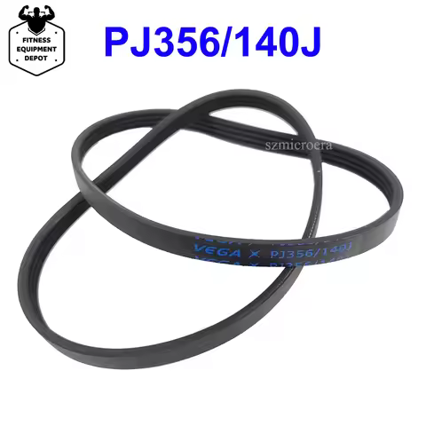 Rubber VEGA V-Belt, PJ356 140J, 3/4/5/6/7 Ribs For DIY Model Motor Belt Spare Parts