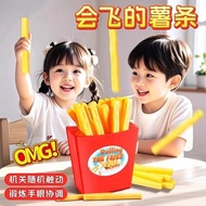 Tricky French Fries Toys Children Creative Interactive Tabletop Game Props Lottery Spoof Toys 4.7