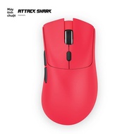 Chuột Chơi Game Bluetooth Attack Shark 18000dpi Với Cảm Biến PAW3311 Kết Nối Ba Chế Độ 1000Hz R1 Mac