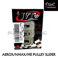 JVT MIO 1 125/MIO M3/ NMAX/AEROX PULLEY SLIDER ( 3 PIECES PER SET) FIT FOR JVT PULLEY ONLY