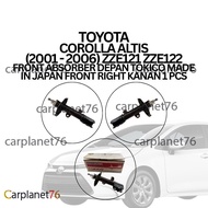 TOYOTA COROLLA ALTIS (2001 - 2006) ZZE121 ZZE122 FRONT ABSORBER DEPAN TOKICO MADE IN JAPAN FRONT RIG