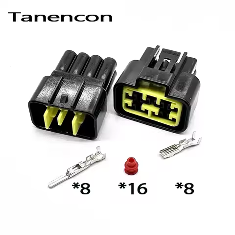 1 Set 3/6/8/9 Pin FW-C-16M/F-B Car Waterproof Socket Car Modification Plug Accessories FSW-C-6F-B Au