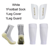 3PCS Set Teenagers Soccer Socks Grip Sports Socks Women Yoga Leg Cover Leg Guard Soccer Training Sha