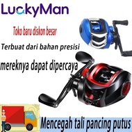 LUCKYMANBaitcasting Reel 10kg drag 18+1BB Kiri bc reel 7.2:1 Fishing Reel, Fishing reel, warehouse s