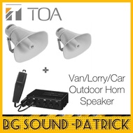 Toa Speaker Corong Kereta TOA Set | Van Speaker | LORRY SPEAKER