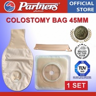 PARTNERS COLOSTOMY BAG 45MM (1 set)