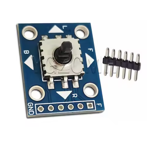 1-10pcs Five Way Switch Module Five-way Navigation Independent Key Switch 5D Rocker Microcontroller