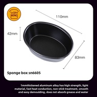 Sanneng Hamburger Mold 4-Inch Non-Stick Large round Mold Sn6032 Non-Stick Fromage Air Fryer Omelette