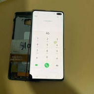 จอ Lcd แบบดั้งเดิม100% ที่มีข้อบกพร่องสำหรับ S10 Samsung บวก G975หน้าจอ LCD G975F อะไหล่ทดแทนประกอบ