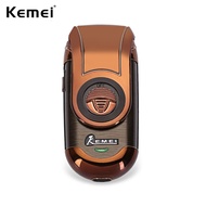 เครื่องโกนหนวด Kemei อุปกรณ์โกนหนวด เครื่องโกนหนวดไฟฟ้า ที่โกนหนวด ไร้สาย ตกแต่งหนวดเครา ปัตตาเลี่ยน