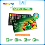 Mungyo Gallery Artists Oil Pastel Fluorescent Set Crayon Oil Crayon
