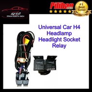 Universal Car H1.H4.H7.H11 Headlamp Headlight Socket Relay