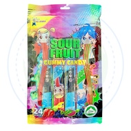 [24PCS] ALIBABA SOUR FRUIT CANDY HALAL