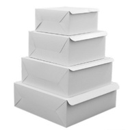 Cake Box/Pizza Box/Box Kuih Talam/Box Kuih Lapis/Box Kek Kulung/Donut/Tapk Banana - 1pcs(3'',4'',4.5''',5'''inch)