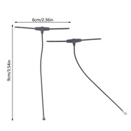 ToyTrek 2 cái 2.4GHz T-Type Antenna ipex1 ufl nối cho elrs EP1 RX ipex1 Tương thích với TBS Nano Rec