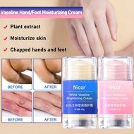 Nicor Vaseline Foot Moisturizing Cream Hand Care Anti-Cracking Anti-Drying Softness Skin