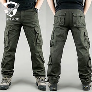 Eaglade Tactical Cargo Pants for Men In Green S8