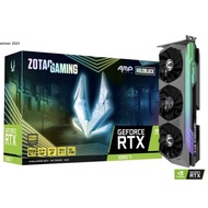 Graphic Card Nvidia GeForce RTX 3080 TI AMP HOLOBLACK 12GB DDR6x 95% Like New. Under warranty Sep 20