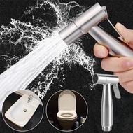 Stainless Steel Handheld Bidet Sprayer / Adjustable Water Pressure Bidet Toilet Sprayer / Universal Bathroom Toilet Bidet Shower Sprayer