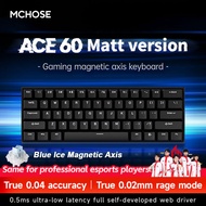 MCHOSE ACE60 Pro ACE68 Esports Wired Mechanical Keyboard Magnetic Switch Hot Swap Customized Gaming 