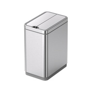 長方形不鏽鋼雙開門感應垃圾桶20L 385W x 250D x 490Hmm JH-8821