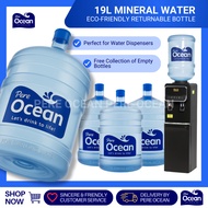 Pere Ocean 19L Mineral Water | Water Dispenser Refill | Home & Office Use | Eco-Friendly