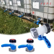 FEPS IBC Tank Tap Pipe Connector, 75mm Liters 62mm To 1000L Container Male Export Butterfly Valve Sw