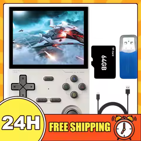 K36 Handheld Game Player 40+ Emulators 3.5 Inch IPS Screen Video Gaming Console 3500 MAh Battery for
