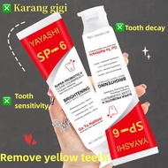 sp 6 toothpaste pembersih karang gigi Pemutih gigi Remove teeth stain and plaque fresh breath