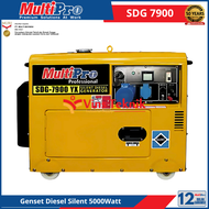 MULTIPRO SDG 7900 YX Mesin Genset Solar Silent Genset Diesel Gerator 5500Watt SDG7900