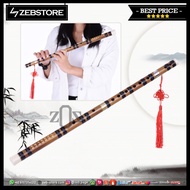 PTR Seruling Suling Flute Bamboo Bambu Dizi Tradisional China Set