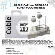 OPPO SUPER VOOC USB C 6.5A SUPERVOOC 6.5 Ampere Data Cable - Oppo 6A 6 Ampere Reno X Charger Cable X
