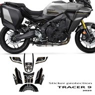 Tracer 9GT 2025 Motorcycles Accessories 3D Resin Stickers Protection Kit for Tracer 9 Tracer 9 GT 20