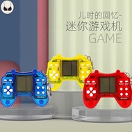 BP Tetris Handheld Game Console Mini Handheld Video Game Console Capsule Toy Console Keychain Orname