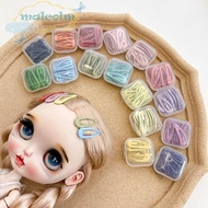 MALCOLM Blyth Hair Pins, Mini 3cm Blyth Doll Accessories, Mini Hair Clip Colorful Glitter Candy Colo
