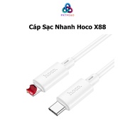 Genuine Hoco - Hoco X88 fast charging cable 1M 2.4A long, Genuine Hoco case and charger - PKTM360