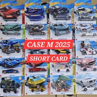 HOT WHEELS CASE M SHORT CARD 2025 MAZDA 787B PAGANI UTOPIA HONDA VFR750R PEUGEOT 9X8 SKYLINE R33 73 