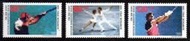 運動競賽類-地方文俗類-德國郵票-1988 - 奧運會比賽項目紀念-3全