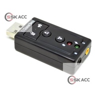 USB Sound / Sound Card Adapter 7.1 -COMPUTER