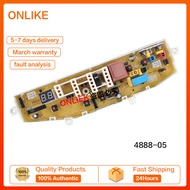 บอร์ด PCB เครื่องซักผ้า SAMSUNGบอร์ด WA85B WA88B5 WA90B9 SINGER WT5136 WT5363 WT5380 4888-05