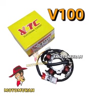 V100 FUEL COIL/ STARTER COIL/ MAGNET COIL V-100 VTECH "MOTOMURAH"