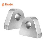 [yiodusi] 2x Clevis Mounts Weld on Tabs Mounts Attachment Rollers D Mount Weld on