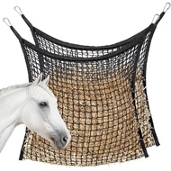2 PCS Slow Feed Hay Net for Horses, Large Capacity Hay Bags for Horses Goats Sheep Donkey Trailer Fu