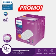 Philips Lampu Panel LED Downlight Meson 59464 125 13W 65K Putih - Philips Lampu Panel LED Paket 3 Gr