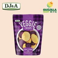 DJ&A HALAL Australia Crispy Sweet Potato Mix / Beetroot Slices 35g / Edamame - Ready-to Eat Snacks