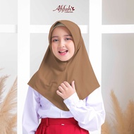 Kerudung Bergo Anak Sekolah Spandek Jersey Hamida Sport / Jilbab Anak Sekolah SD SMP SMA Bahan Spand
