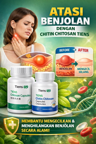 Chitin Chitosan - Obat Benjolan/ Tumor/ Tiroid/ Kelenjar Getah Bening/ Obat Asam Lambung Vitofarmaka