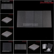 【XUANYUAN1】Clear Acrylic Perspex Sheet Cut To Size Plastic Plexiglass Panel DI